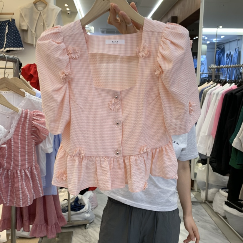 BEEN-A東大門直郵女士新品職業推薦休閑熱賣人氣襯衫蕾絲衫BEEN-A襯衫/蕾絲衫