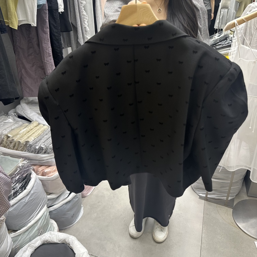 UOOV東大門代購女士新品職業時尚推薦真品25春夏休閑人氣夾克UOOV夾克