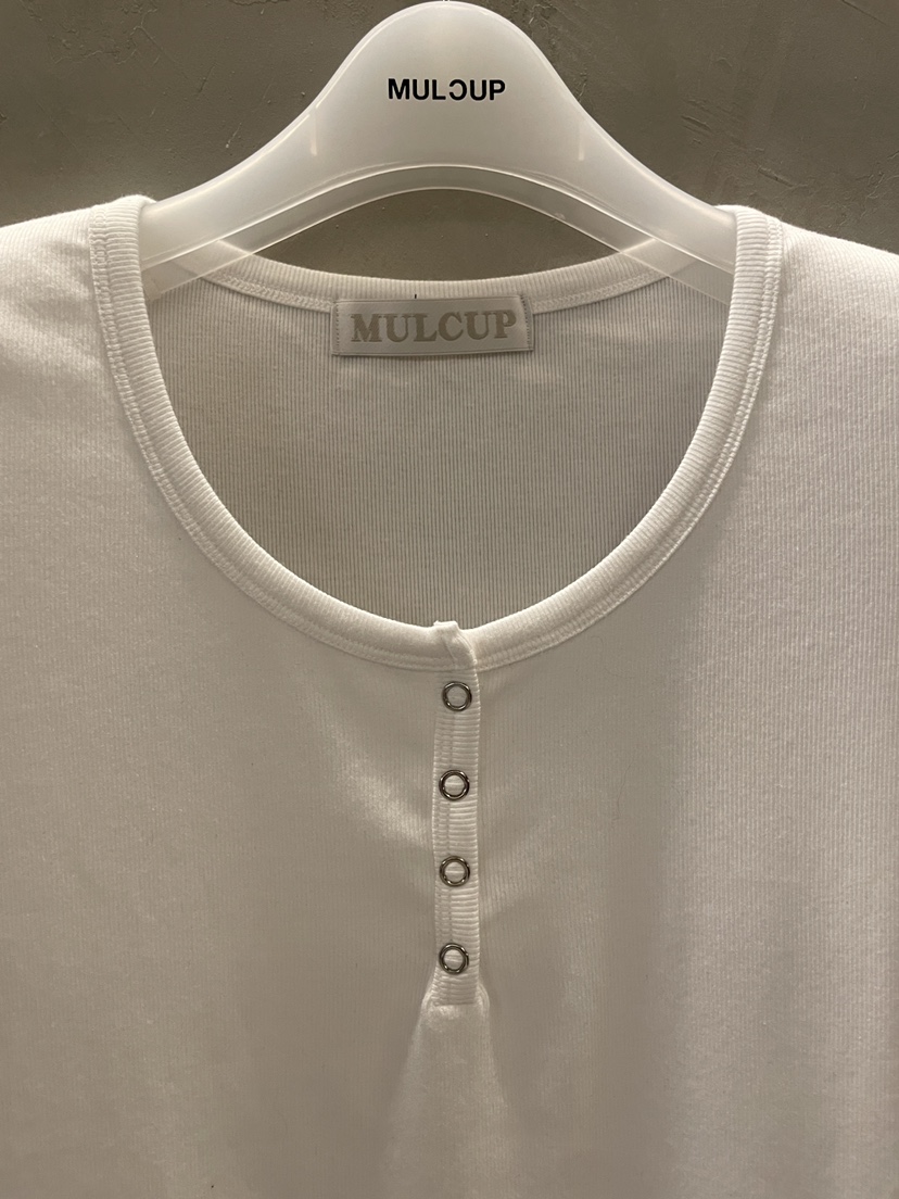 MULCUP韓國代購女裝新款推薦25春夏休閑真品人氣時尚職業T恤MULCUPT恤