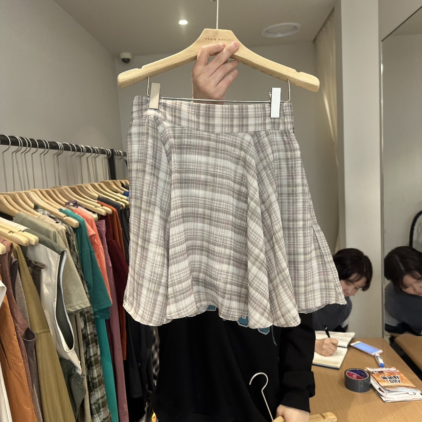 PARIS MATCH東大門實拍女士新款職業熱賣推薦時尚人氣短裙PARIS MATCH短裙圖色2