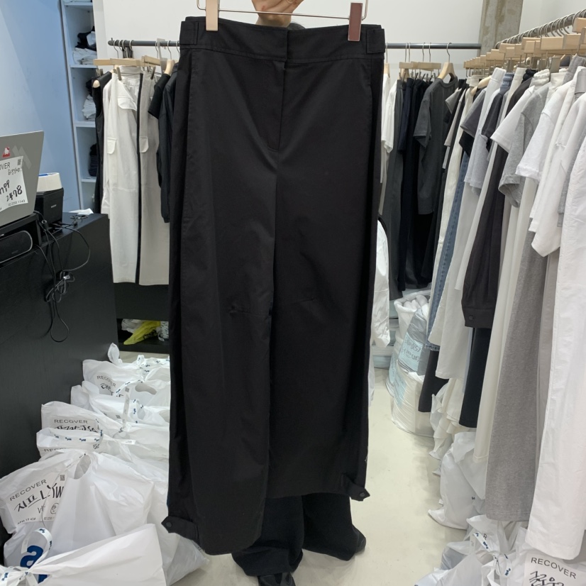 RECOVER-OT東大門代購女裝新品時尚職業休閑25春夏真品休閑褲RECOVER/MOMENT休閑褲圖色2