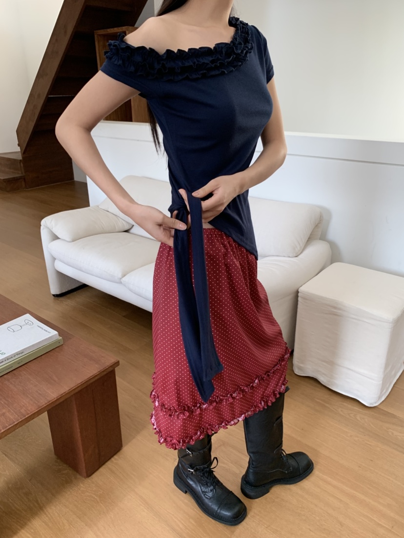MURMUR韓國代購女裝新品人氣熱賣時尚25春夏休閑真品推薦T恤MURMURT恤