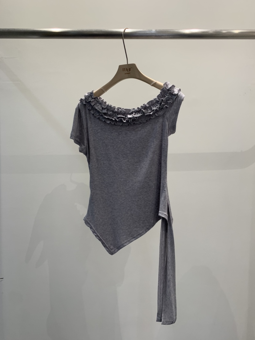 MURMUR韓國代購女裝新品人氣熱賣時尚25春夏休閑真品推薦T恤MURMURT恤圖色3