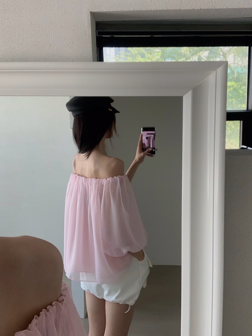 VERANDA韓國代購女裝新品熱賣25春夏人氣時尚真品襯衫蕾絲衫VERANDA襯衫/蕾絲衫