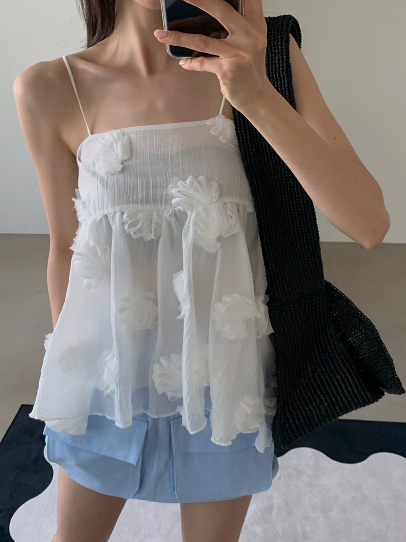 VERANDA韓國直郵女士新品職業推薦人氣時尚休閑真品吊帶背心VERANDA吊帶/背心