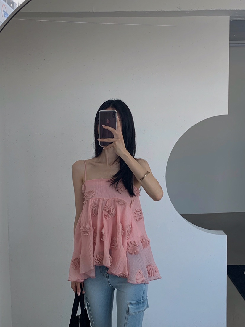 VERANDA韓國直郵女士新品職業推薦人氣時尚休閑真品吊帶背心VERANDA吊帶/背心