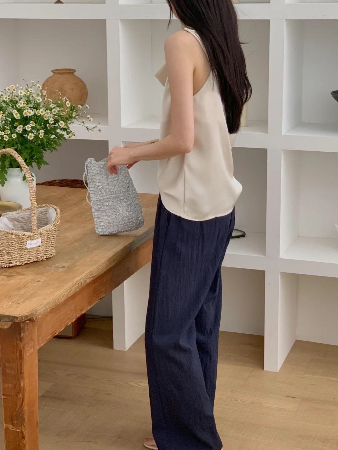 FOLLOW B東大門代購女裝新品職業25春夏真品人氣熱賣吊帶背心FOLLOW B吊帶/背心