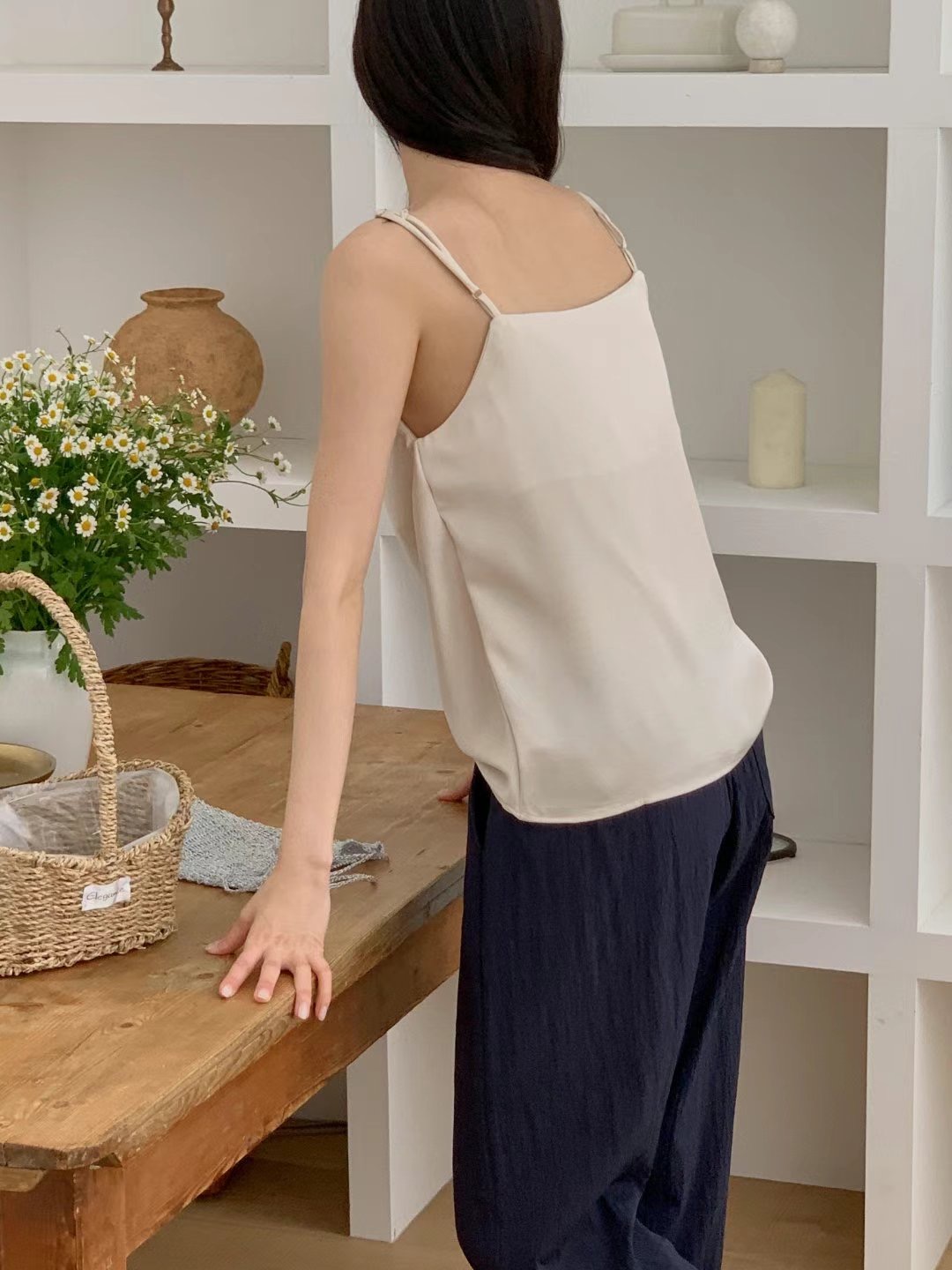 FOLLOW B東大門代購女裝新品職業25春夏真品人氣熱賣吊帶背心FOLLOW B吊帶/背心