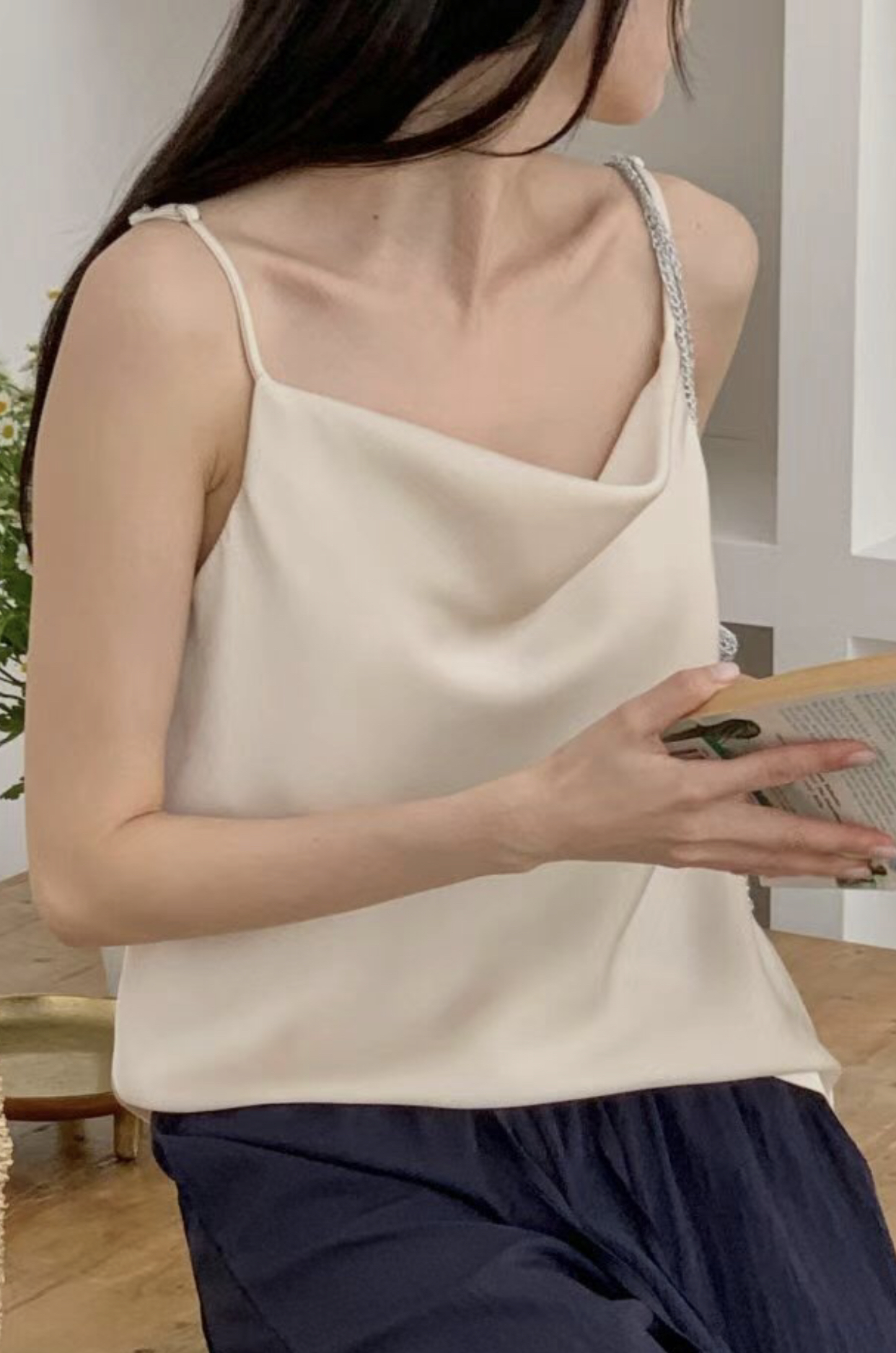 FOLLOW B東大門代購女裝新品職業25春夏真品人氣熱賣吊帶背心FOLLOW B吊帶/背心圖色2