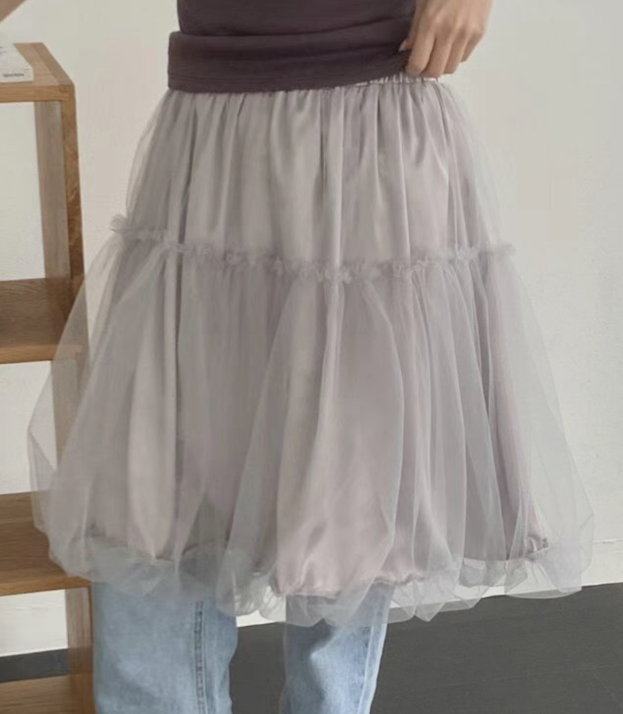FOLLOW B東大門實拍女裝新品人氣職業推薦25春夏半身裙中短裙FOLLOW B半身裙/中短裙