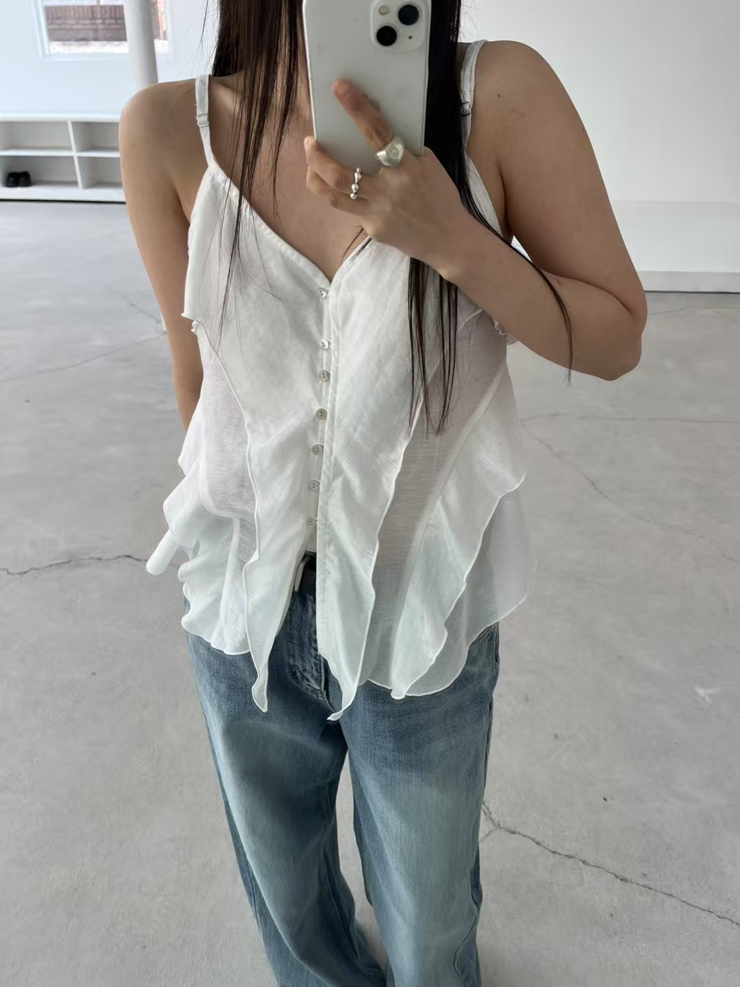 PAZ東大門直郵女士新品時尚熱賣25春夏推薦休閑職業吊帶背心PAZ吊帶/背心