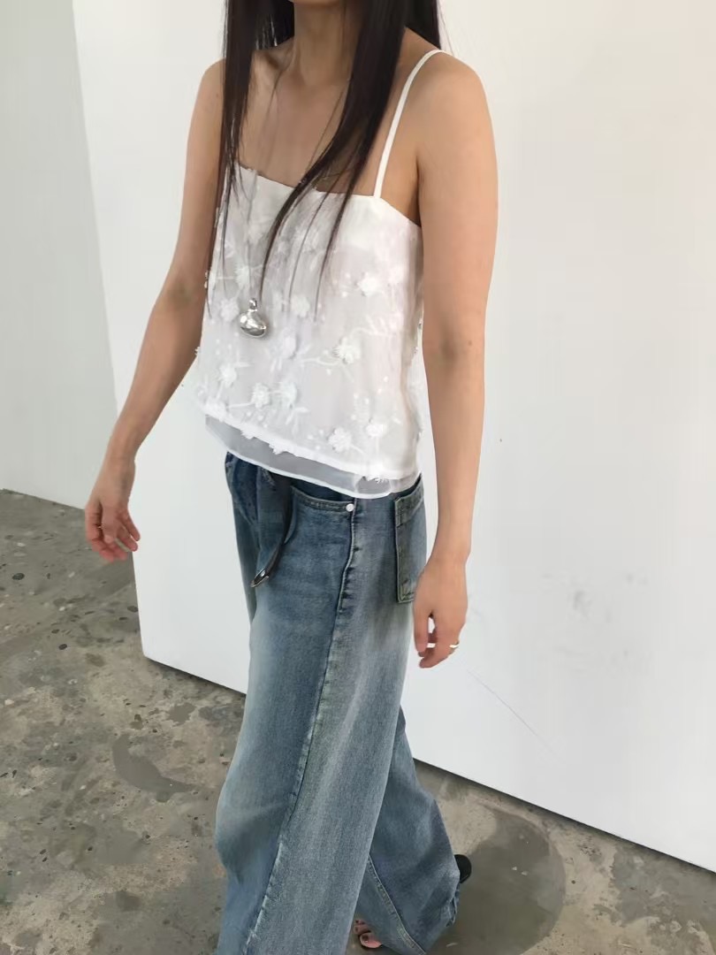 PAZ東大門直郵女士新款人氣推薦時尚真品25春夏熱賣吊帶背心PAZ吊帶/背心