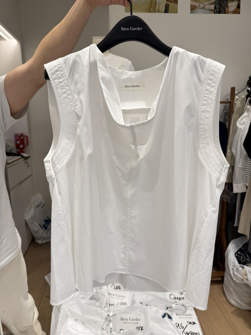 BIEN GARDER東大門實拍女士新款時尚真品熱賣25春夏吊帶背心BIEN GARDER吊帶/背心