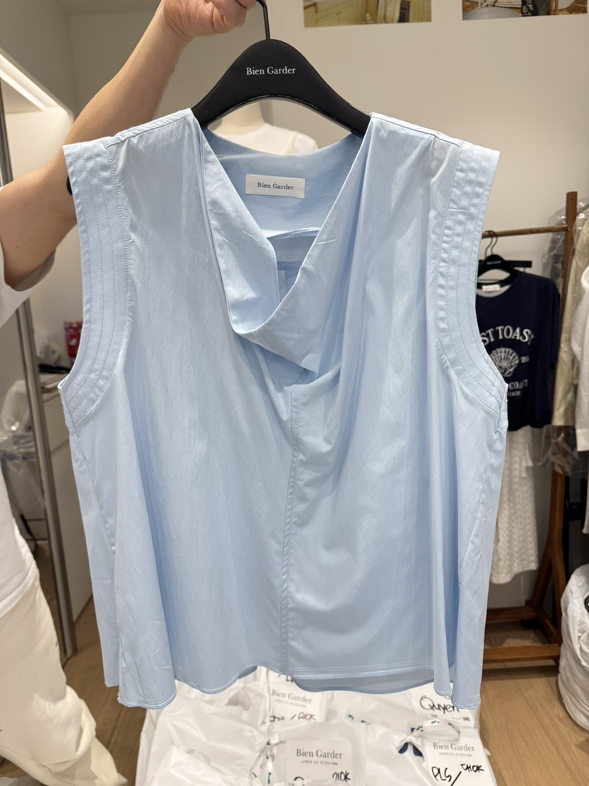 BIEN GARDER東大門實拍女士新款時尚真品熱賣25春夏吊帶背心BIEN GARDER吊帶/背心圖色2