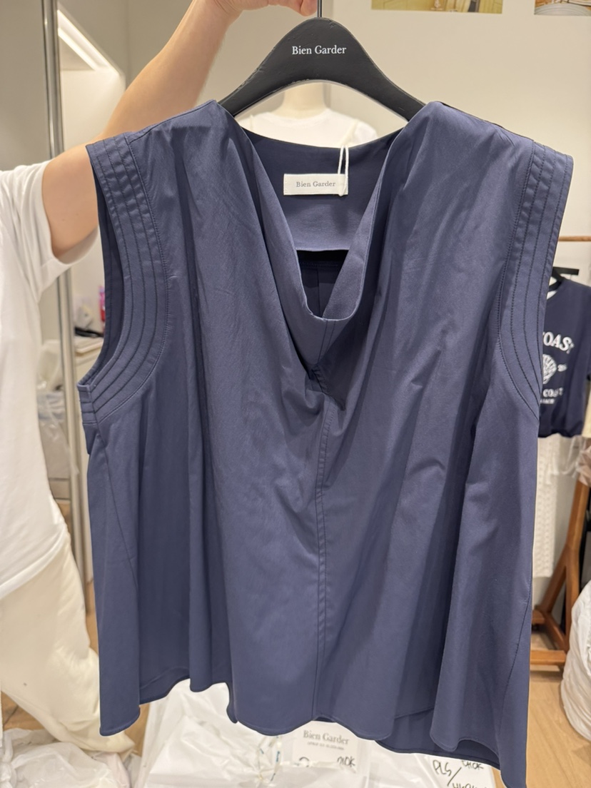 BIEN GARDER東大門實拍女士新款時尚真品熱賣25春夏吊帶背心BIEN GARDER吊帶/背心圖色3