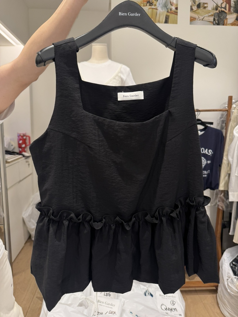 BIEN GARDER東大門代購女裝新款25春夏時尚熱賣休閑吊帶背心BIEN GARDER吊帶/背心圖色2