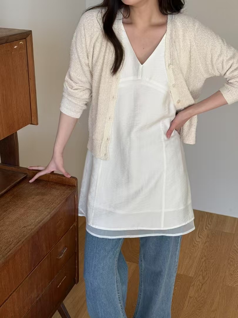 AMYGRACE韓國直郵女裝新品推薦休閑時尚熱賣真品針織衫開衫AMYGRACE針織衫