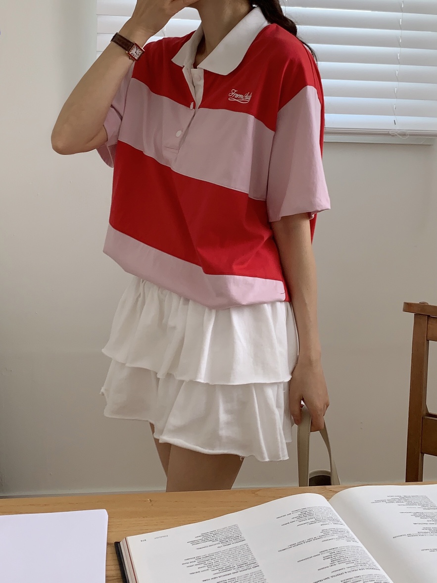 FORMSTUDIO東大門實拍女士新款職業人氣25春夏熱賣休閑推薦T恤FORMSTUDIOT恤