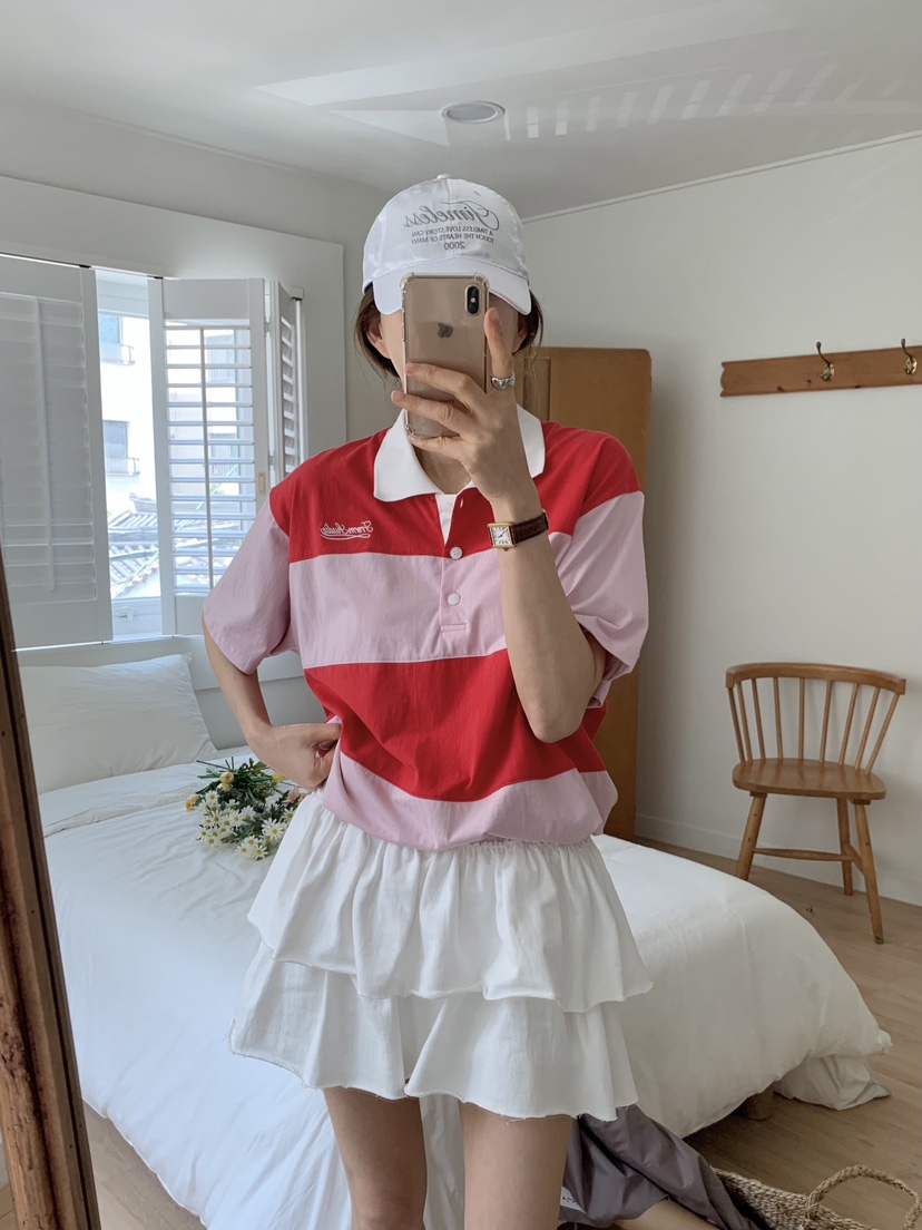 FORMSTUDIO東大門實拍女士新款職業人氣25春夏熱賣休閑推薦T恤FORMSTUDIOT恤