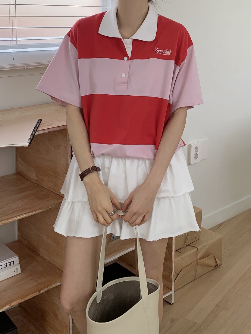 FORMSTUDIO東大門實拍女士新款職業人氣25春夏熱賣休閑推薦T恤FORMSTUDIOT恤