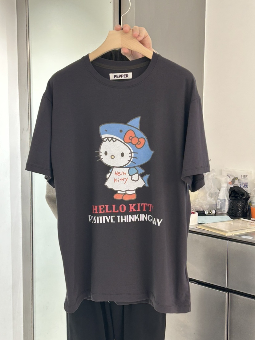 PEPPER-L東大門直郵女裝新款時尚人氣職業25春夏推薦熱賣T恤PEPPERT恤圖色2