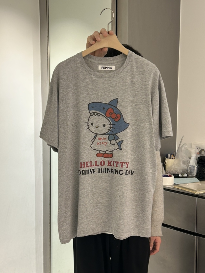 PEPPER-L東大門直郵女裝新款時尚人氣職業25春夏推薦熱賣T恤PEPPERT恤圖色4