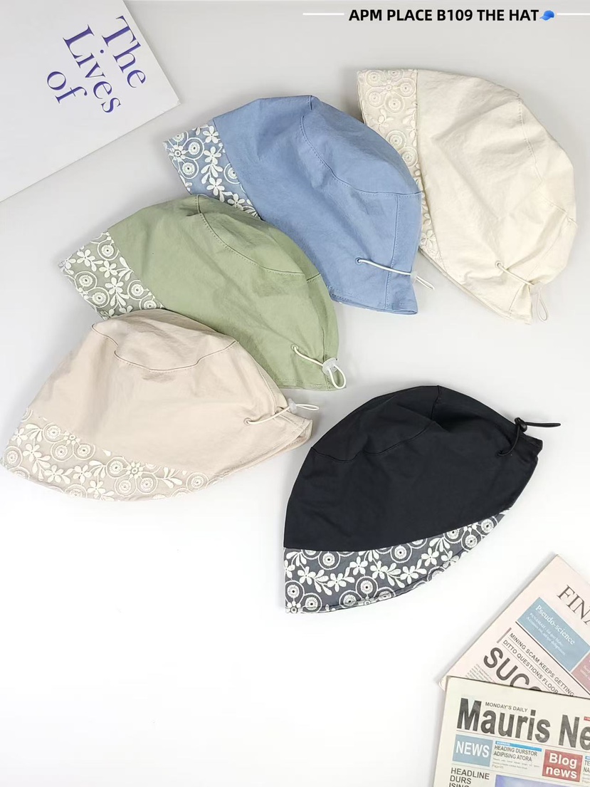 THE HAT-P東大門代購女裝新款熱賣推薦職業休閑帽子蕾絲花THE HAT帽子