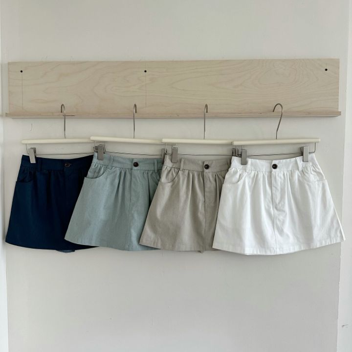 STAY HERE東大門直郵女士新品25春夏時尚熱賣推薦人氣短裙STAY HERE短裙