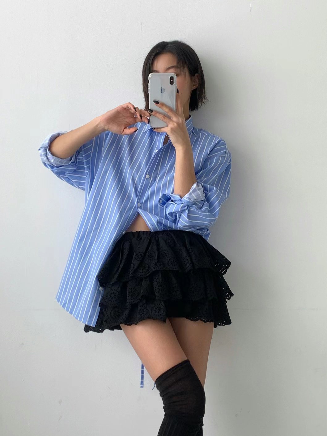 CELEB-셀럽-T東大門直郵女士新款職業熱賣真品人氣25春夏裙褲CELEB-T裙褲