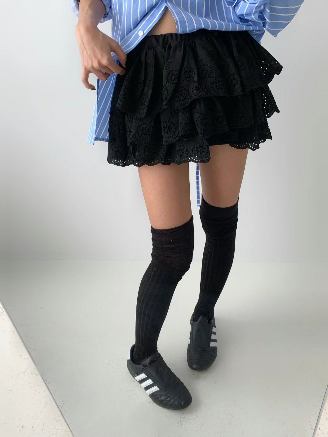CELEB-셀럽-T東大門直郵女士新款職業熱賣真品人氣25春夏裙褲CELEB-T裙褲圖色2