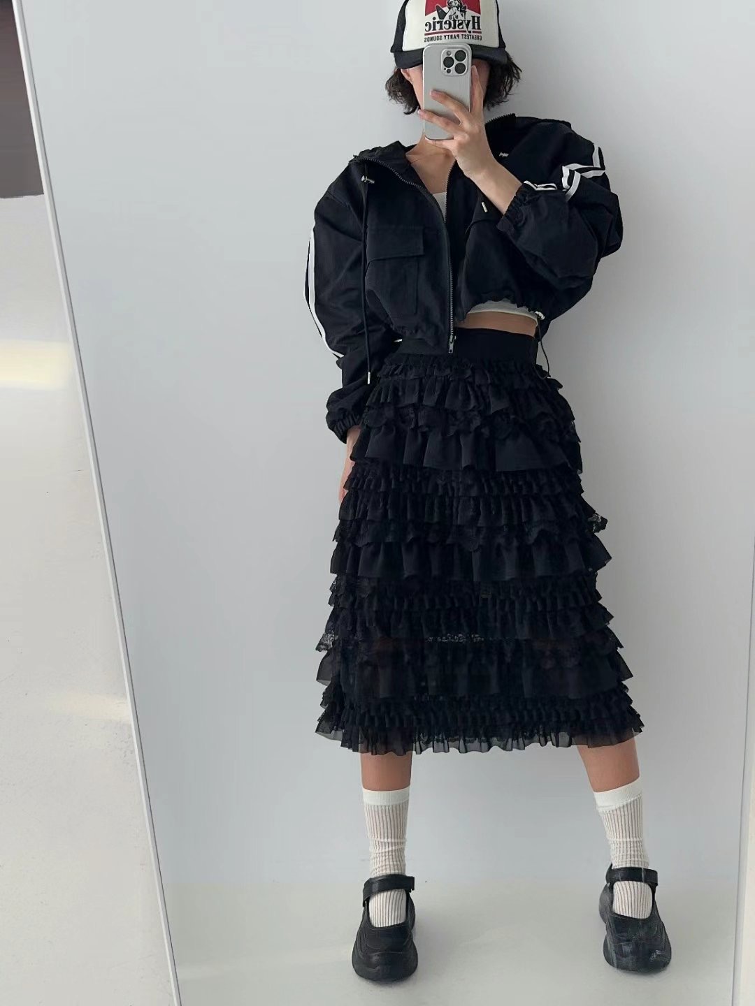 CELEB-셀럽-T韓國直郵女裝新品熱賣休閑人氣半身裙中短裙CELEB-T半身裙/中短裙