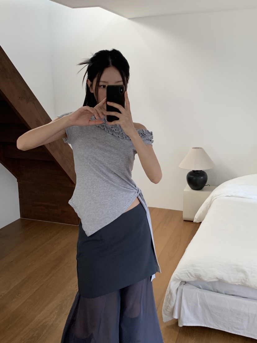 MURMUR韓國直郵㊣東大門實拍女裝新款推薦熱賣時尚25春夏長裙MURMUR長裙