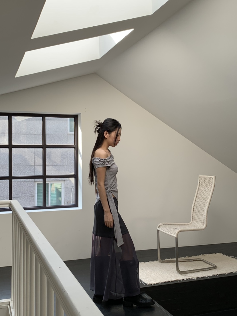 MURMUR韓國直郵㊣東大門實拍女裝新款推薦熱賣時尚25春夏長裙MURMUR長裙
