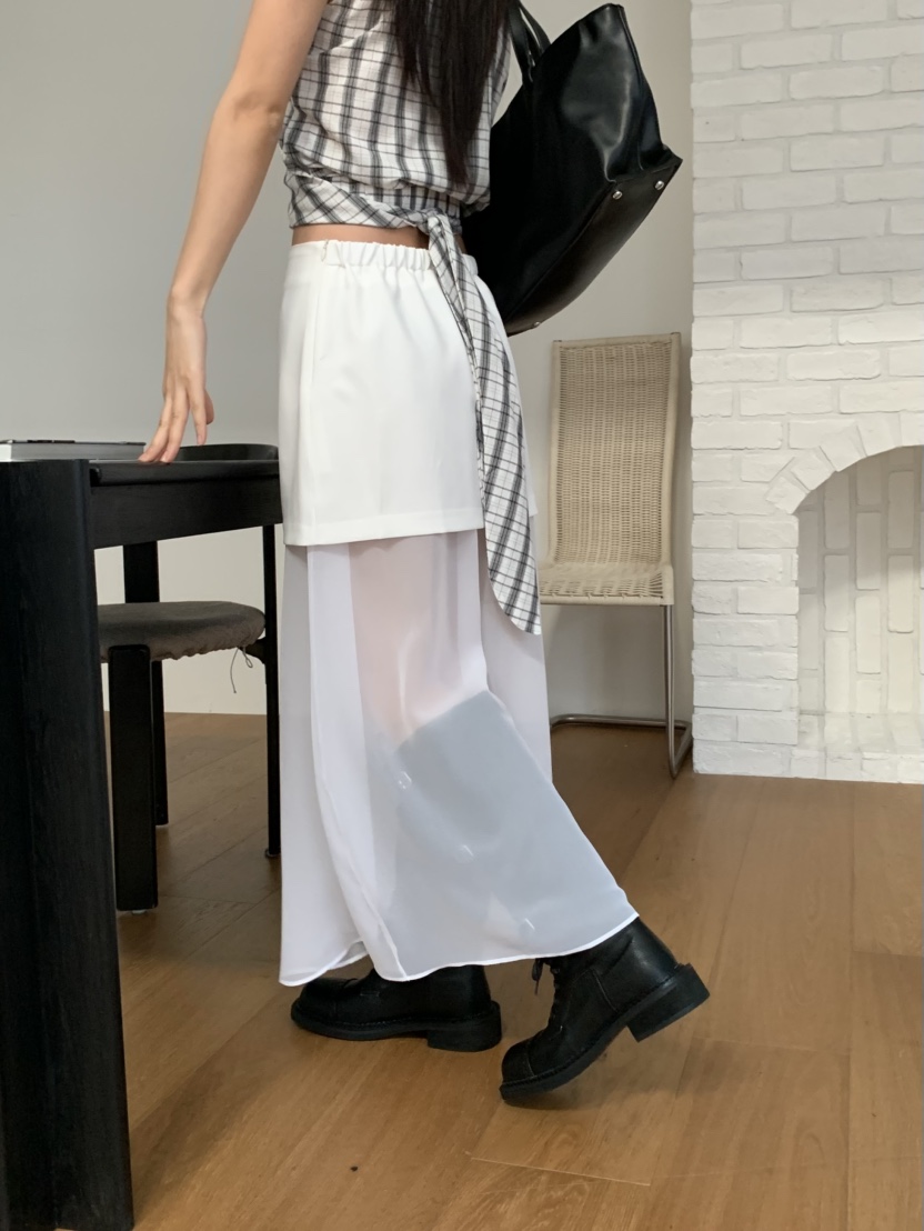 MURMUR韓國直郵㊣東大門實拍女裝新款推薦熱賣時尚25春夏長裙MURMUR長裙