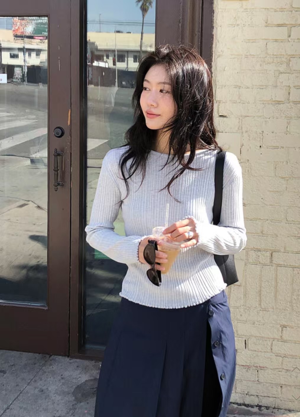 HAY KNOCK-헤이노크-OT韓國直郵㊣女裝新款人氣推薦針織衫HAY KNOCK-헤이노크-OT針織衫