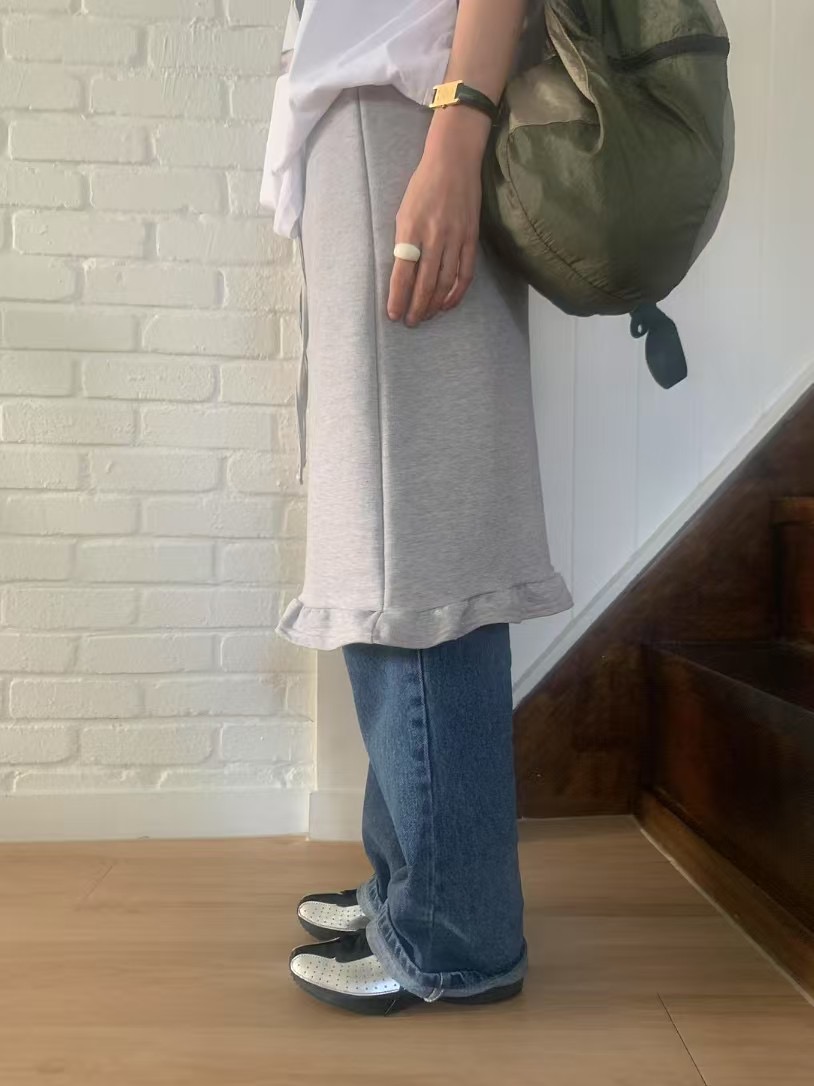 FEVER韓國直郵女士新品推薦熱賣25春夏休閑人氣半身裙中短裙FEVER半身裙/中短裙