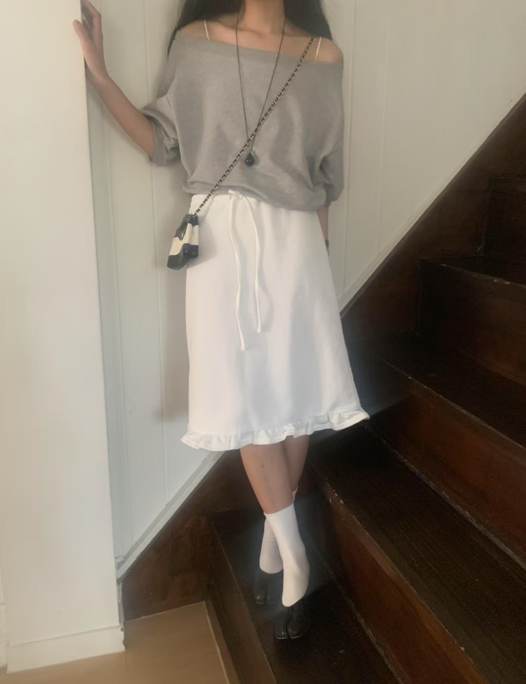 FEVER韓國直郵女士新品推薦熱賣25春夏休閑人氣半身裙中短裙FEVER半身裙/中短裙