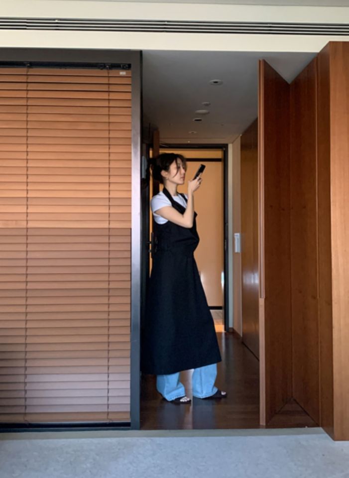 LIVE FOREVER東大門代購女裝新款25春夏熱賣人氣職業牛仔褲LIVE FOR_EVER牛仔褲