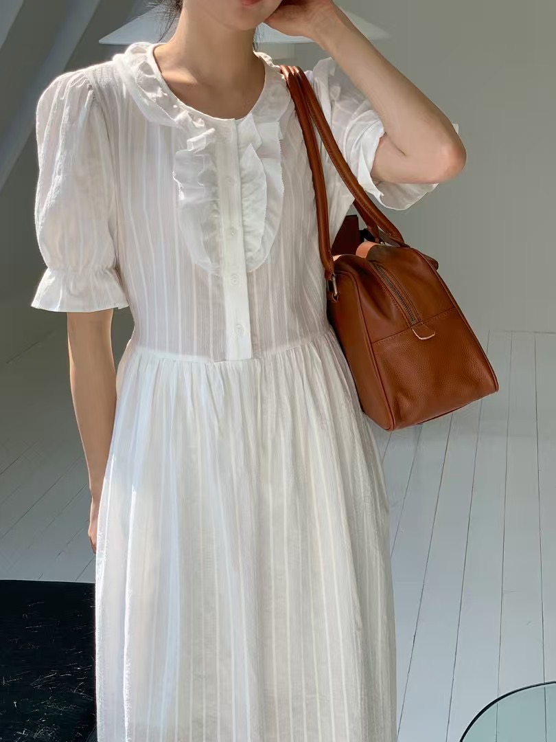 AGAIN US韓國直郵女士新款25春夏職業真品熱賣時尚推薦連衣裙AGAIN US連衣裙