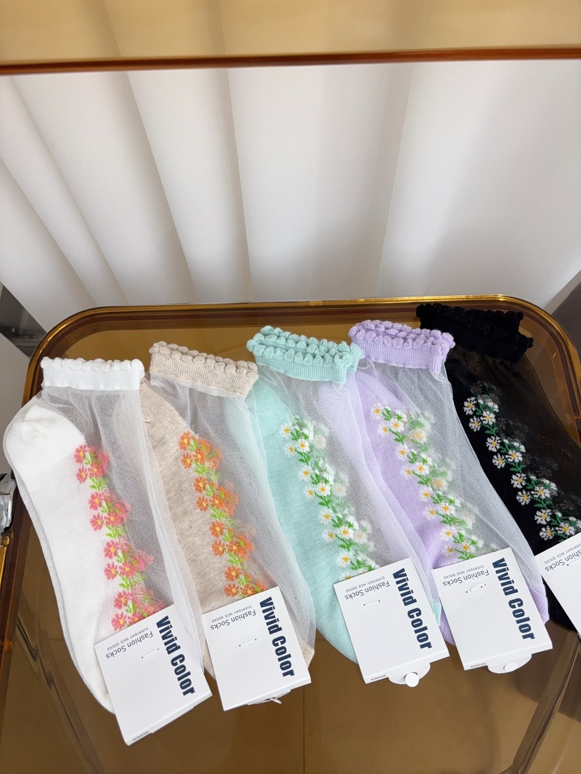 CACTUS-Q東大門代購女裝新品熱賣職業人氣時尚推薦25春夏襪子CACTUS十雙起/可混搭襪子