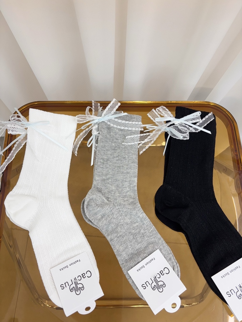 CACTUS-Q韓國直郵女裝新品真品推薦25春夏職業熱賣時尚襪子CACTUS十雙起/可混搭襪子