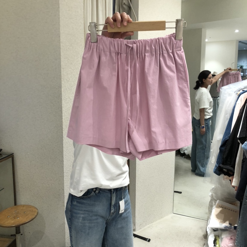 SSEMIENNE韓國直郵㊣女裝新品休閑熱賣推薦人氣25春夏時尚短褲SSEMIENNE短褲圖色3
