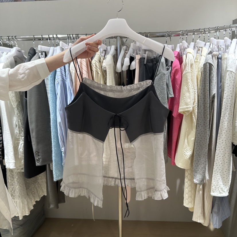 FAVOR-P韓國㊣直郵東大門代購女裝新款25春夏人氣吊帶背心FAVOR吊帶/背心