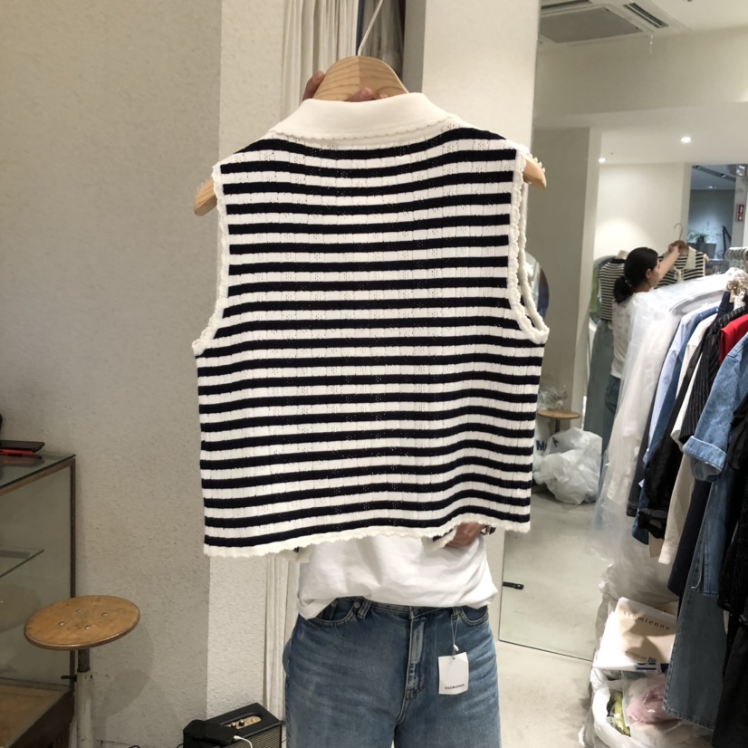 SSEMIENNE東大門直郵女士新品真品熱賣25春夏時尚職業推薦馬甲SSEMIENNE馬甲