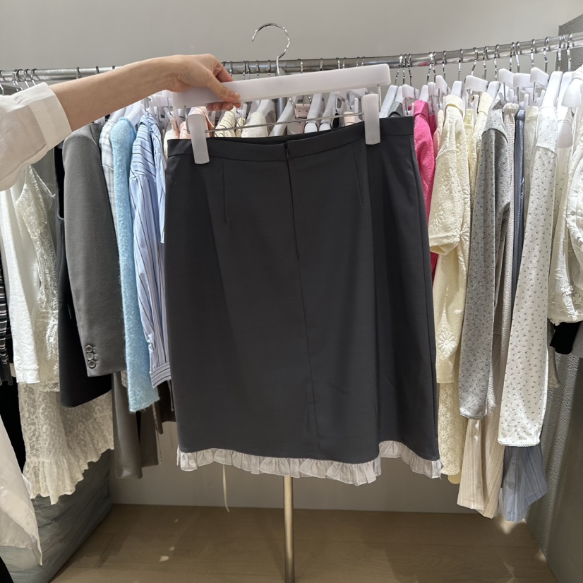 FAVOR-P韓國代購女裝新款25春夏時尚熱賣休閑推薦人氣短裙FAVOR短裙