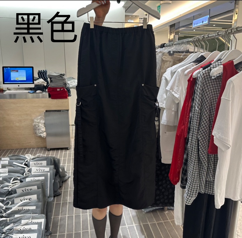 VIVE東大門代購女士新款推薦職業休閑時尚真品25春夏熱賣長裙VIVE長裙圖色2