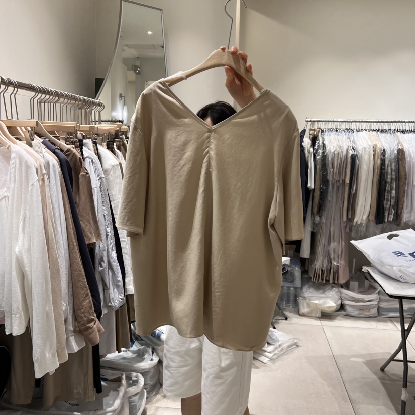 NAVYBURST韓國代購女士新品休閑職業25春夏時尚真品襯衫蕾絲衫NAVY BURST襯衫/蕾絲衫