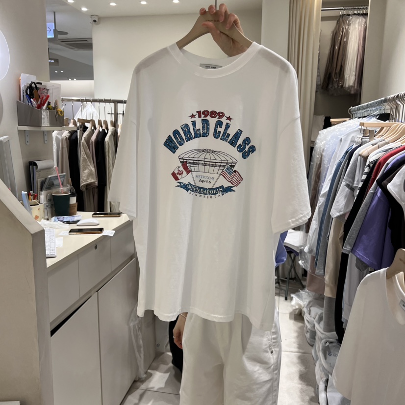 NAVYBURST韓國代購女士新款25春夏職業時尚休閑人氣熱賣T恤NAVY BURSTT恤