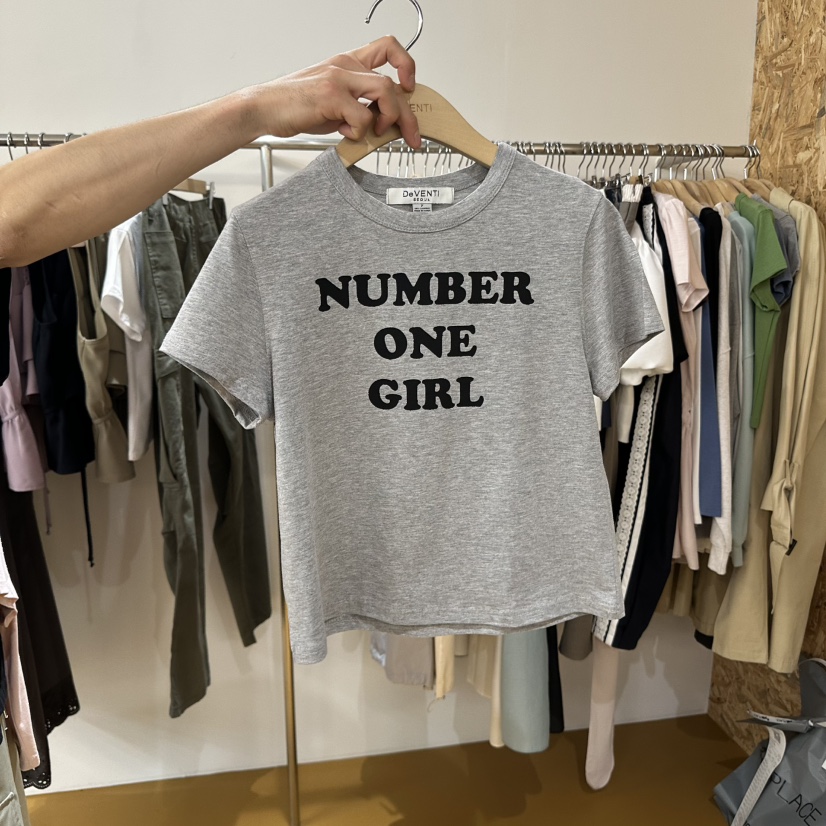 DE VENTI韓國代購女士新品25春夏推薦人氣時尚真品休閑T恤DE VENTIT恤圖色2