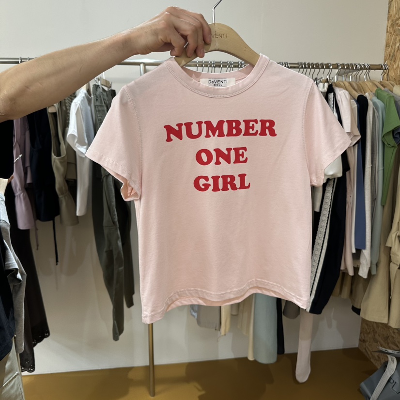 DE VENTI韓國代購女士新品25春夏推薦人氣時尚真品休閑T恤DE VENTIT恤圖色3